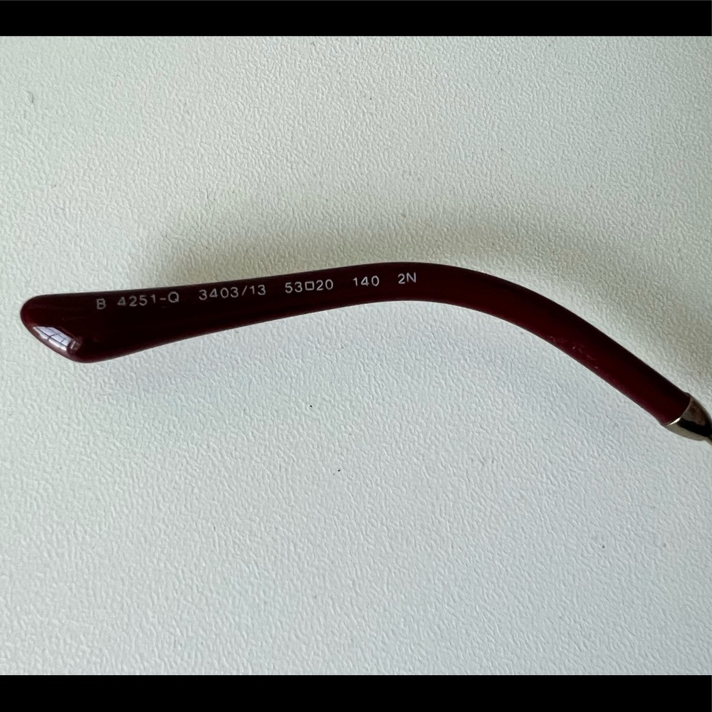 Burberry Check Detail Round Frame Sunglasses - Picture 8 of 14